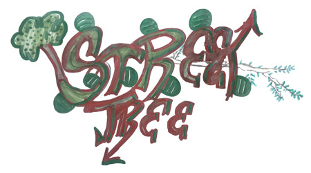 STREET TREE, Sprayertag von Leo Kufner (2022)